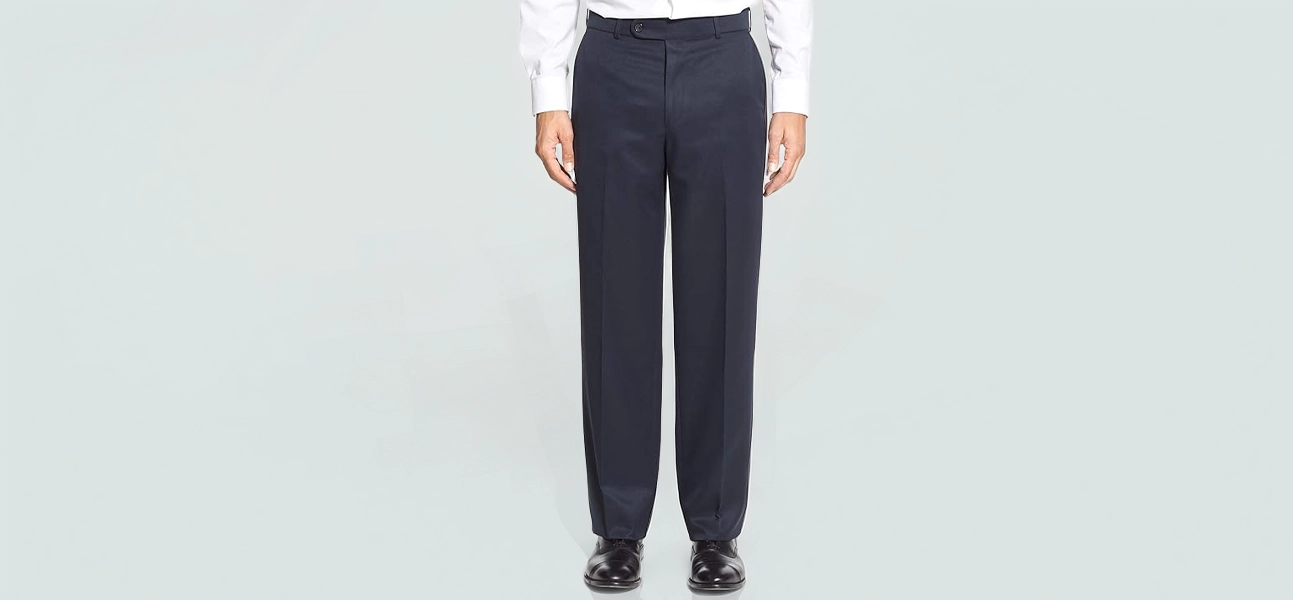 Enro by Ballin Flat Front Stretch Calvary Microfiber Pants